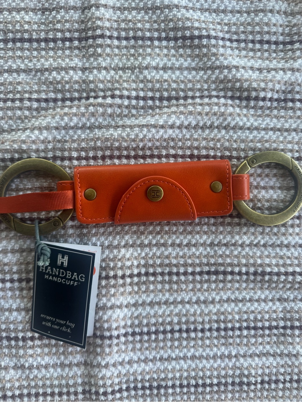 Orange Handbag Handcuff